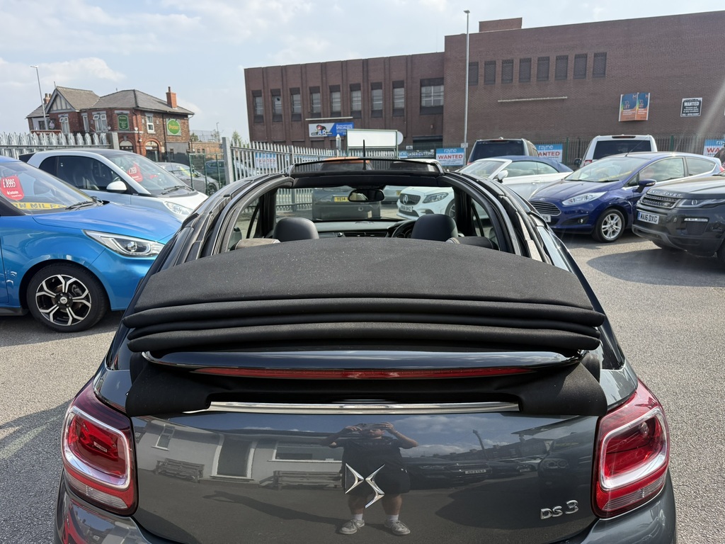 DS DS 3 Cabrio 1.2 Puretech Performance Line Cabriolet Euro 6 S Black #25