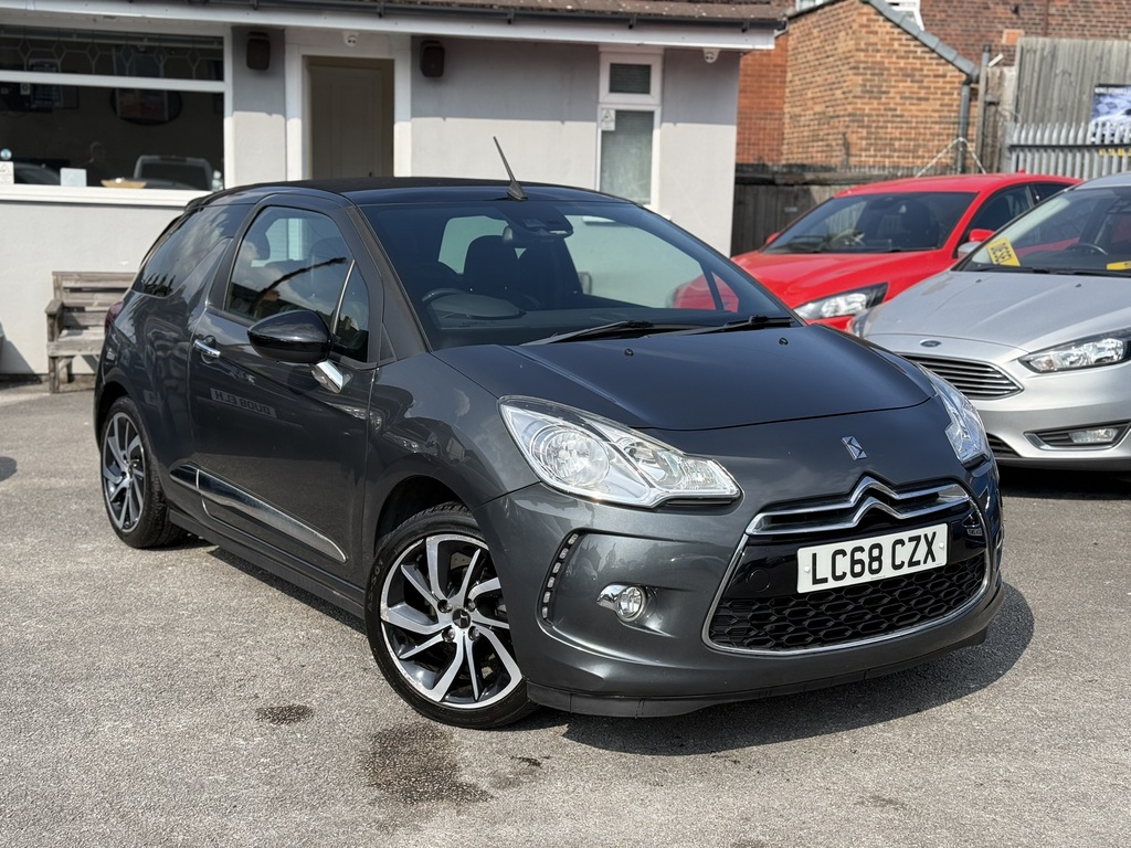 DS DS 3 Cabrio Prestige 2018 68 Reg Grey