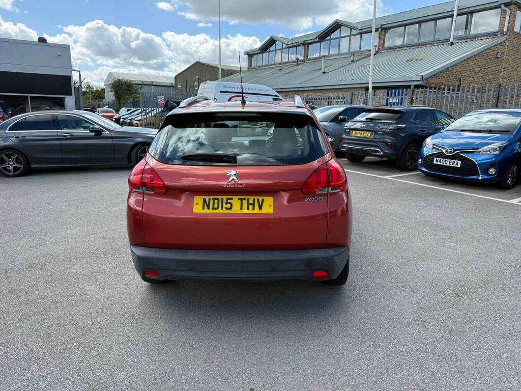 Peugeot 2008 1.4 Hdi Active Red #5