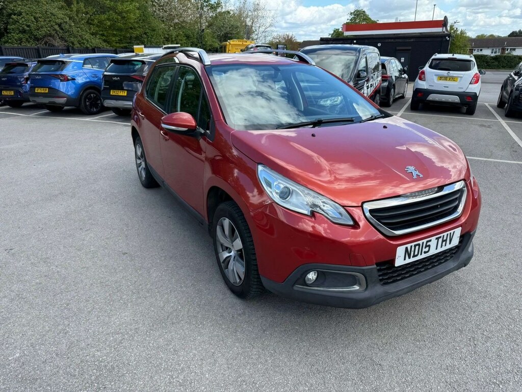 Peugeot 2008 1.4 Hdi Active Red