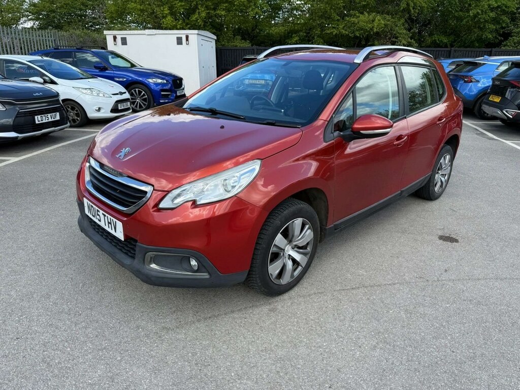 Peugeot 2008 1.4 Hdi Active Red #2
