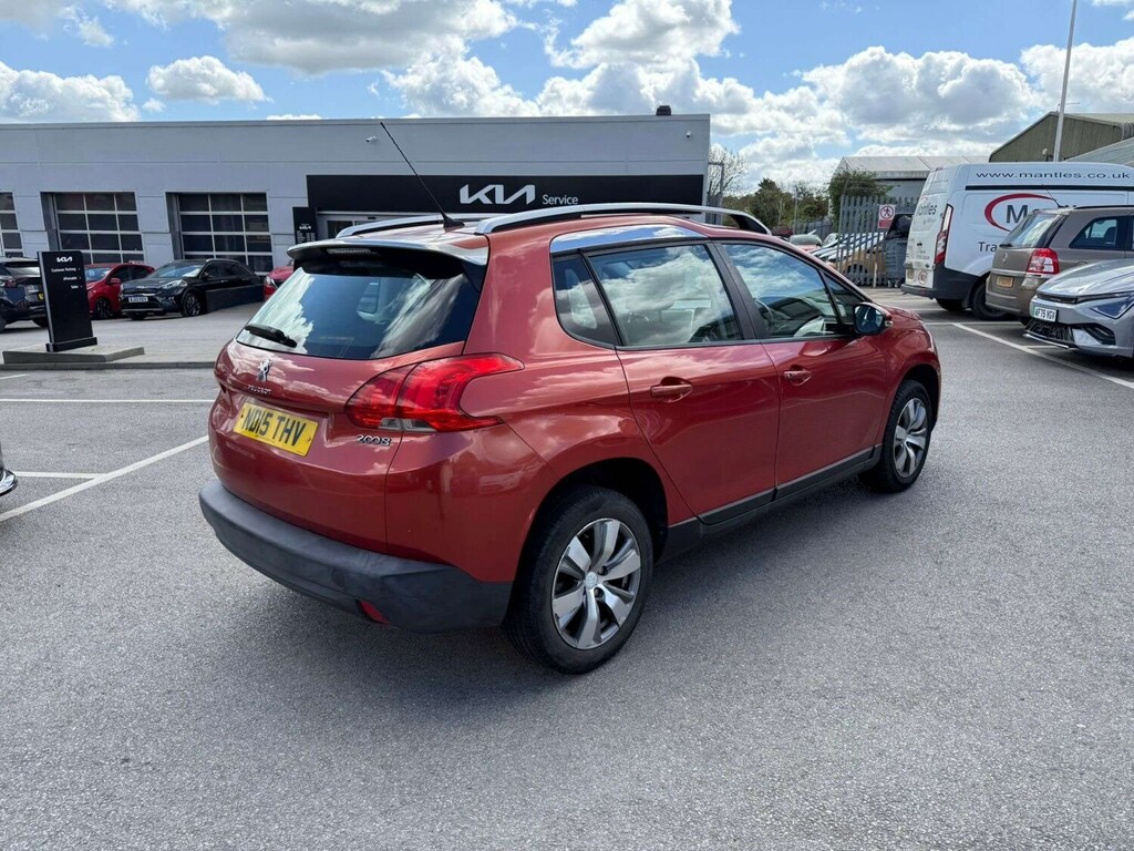 Peugeot 2008 1.4 Hdi Active Red #6
