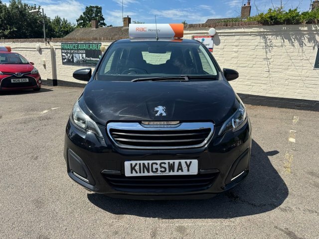 Peugeot 108 2015 1.0 Active Hatchback 2 Tronic Euro ND15TJO Black #2