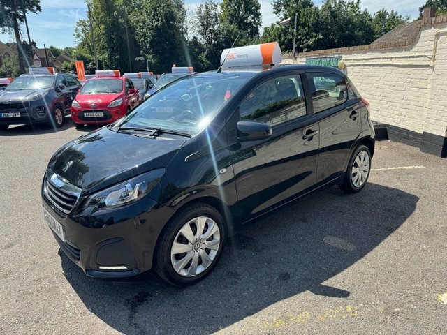 Peugeot 108 2015 1.0 Active Hatchback 2 Tronic Euro ND15TJO Black #3