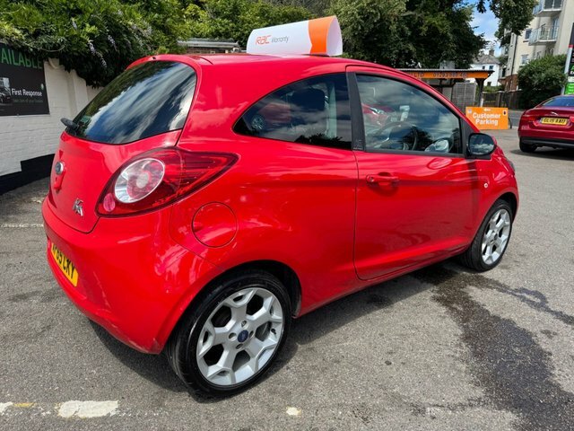 Ford KA 2015 1.2 Zetec Hatchback Euro 5 AF65CKY Red #6
