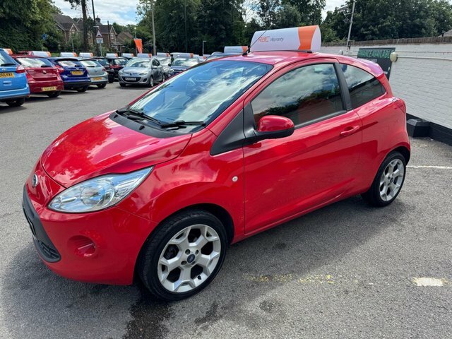 Ford KA 2015 1.2 Zetec Hatchback Euro 5 AF65CKY Red #3