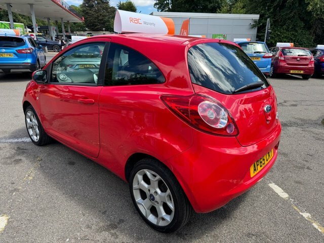 Ford KA 2015 1.2 Zetec Hatchback Euro 5 AF65CKY Red #4
