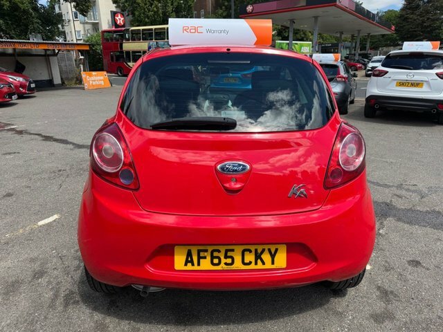 Ford KA 2015 1.2 Zetec Hatchback Euro 5 AF65CKY Red #5