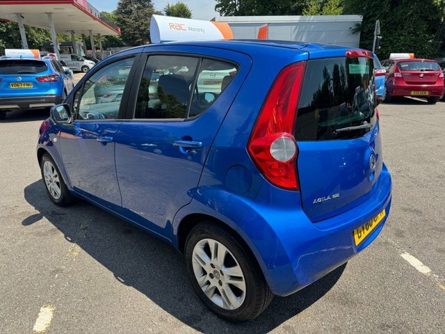 Vauxhall Agila 2011 1.2 Vvt Ecoflex Se Mpv Euro Blue #4