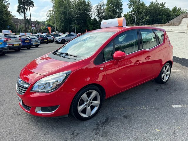 Vauxhall Meriva 2014 1.4I Tech Line Mpv Euro 6 Red #3
