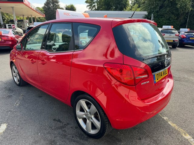 Vauxhall Meriva 2014 1.4I Tech Line Mpv Euro 6 Red #4