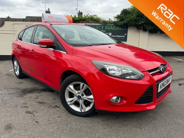 Ford Focus 2012 1.6 Zetec Hatchback Euro 5 Red