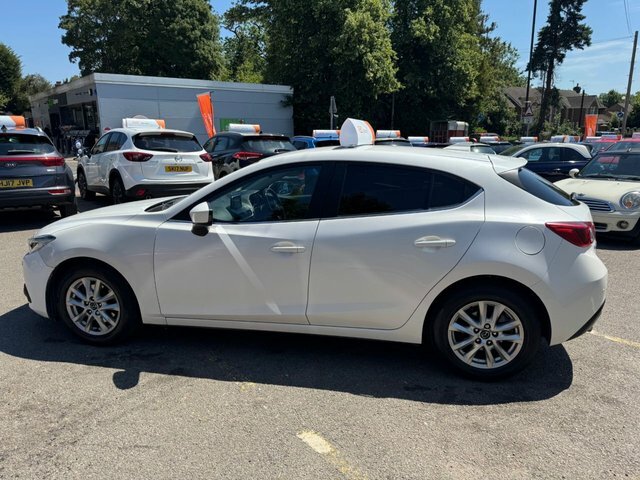 Mazda 3 2016 2.0 Skyactiv-g Se-l Nav Hatchback White #3
