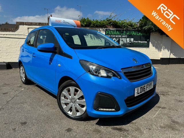 Peugeot 108 2016 1.0 Active Hatchback Euro 6 Blue