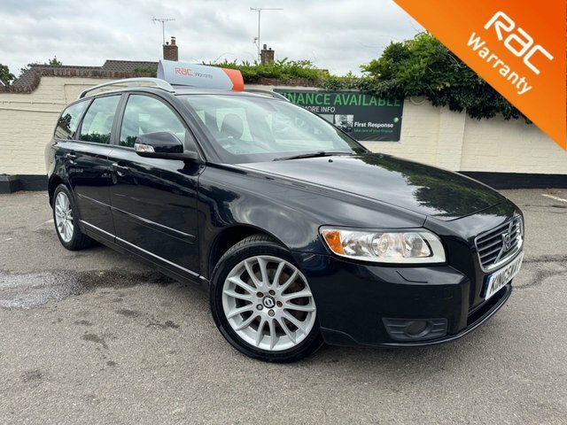 Volvo V50 2010 2.0D Gpf Se Lux Estate Euro Black