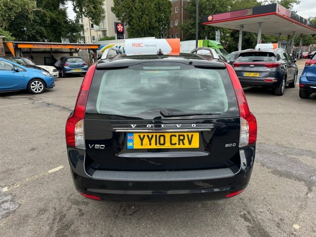 Volvo V50 2010 2.0D Gpf Se Lux Estate Euro Black #5