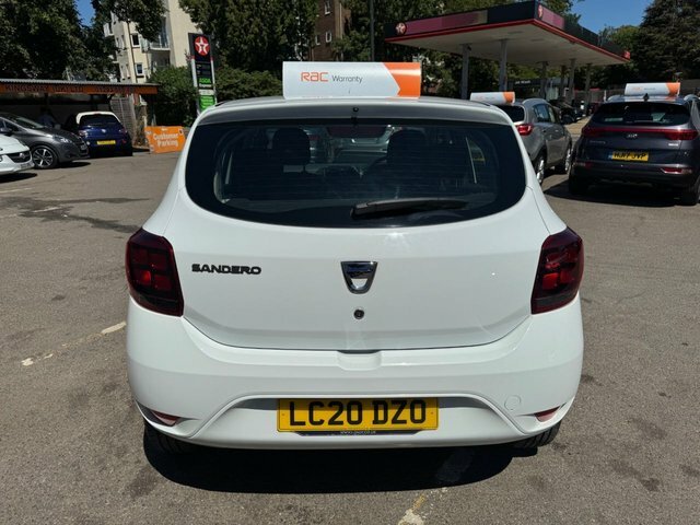 Dacia Sandero 2020 1.0 Sce Essential Hatchback White #5