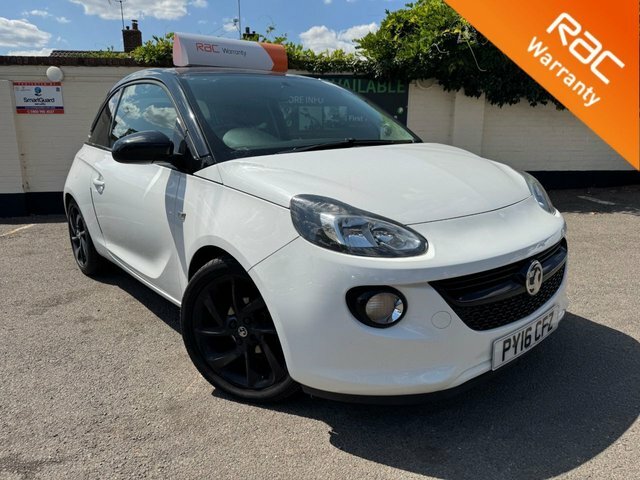 Vauxhall Adam 2016 1.2I Ecoflex Energised Hatchback M White