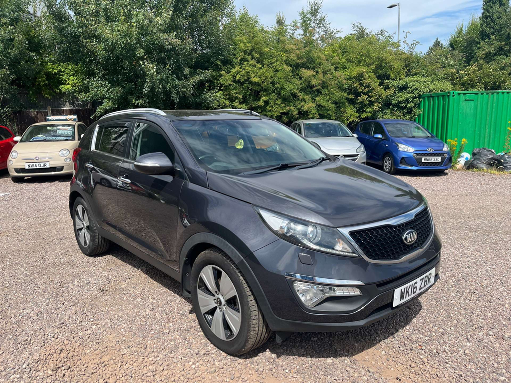 Kia Sportage 3 Sat Nav Isg Crdi Silver