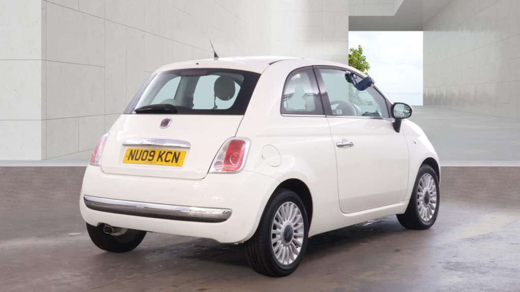 Fiat 500 Pop White #4