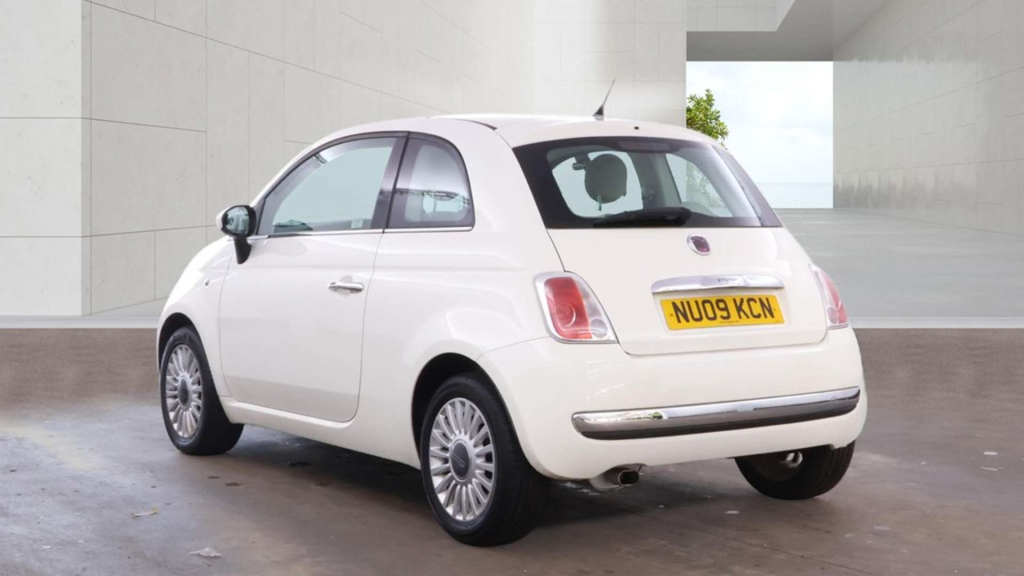 Fiat 500 Pop White #3