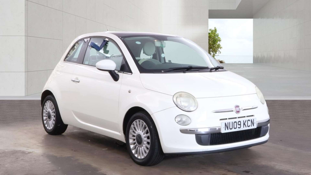 Fiat 500 Pop White #1