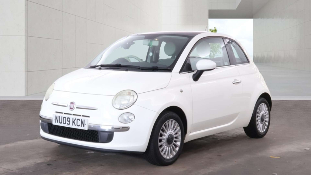 Fiat 500 Pop White #2
