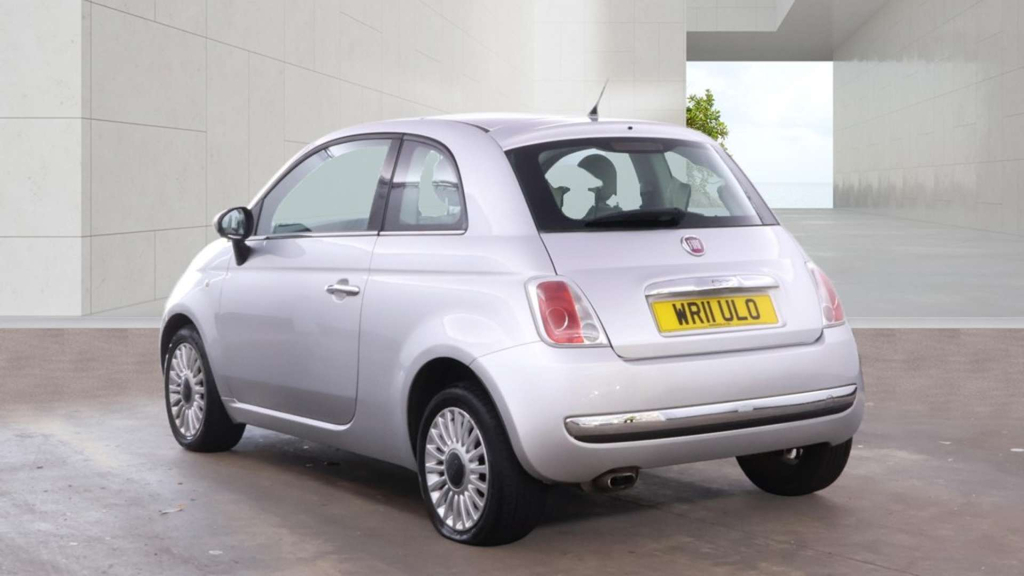 Fiat 500 Variant Pop White #3