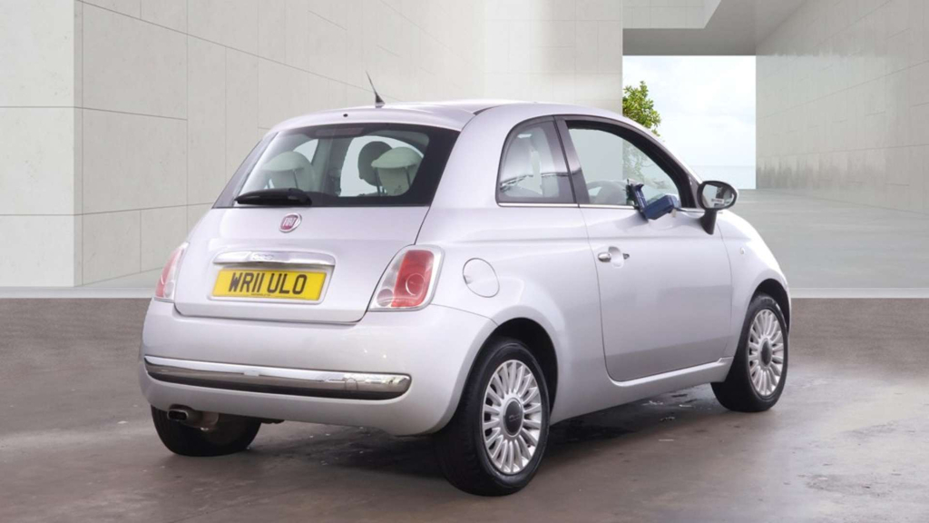 Fiat 500 Variant Pop White #4