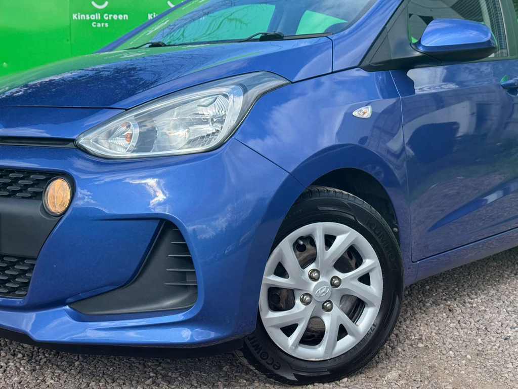 Hyundai I10 Se Blue #4