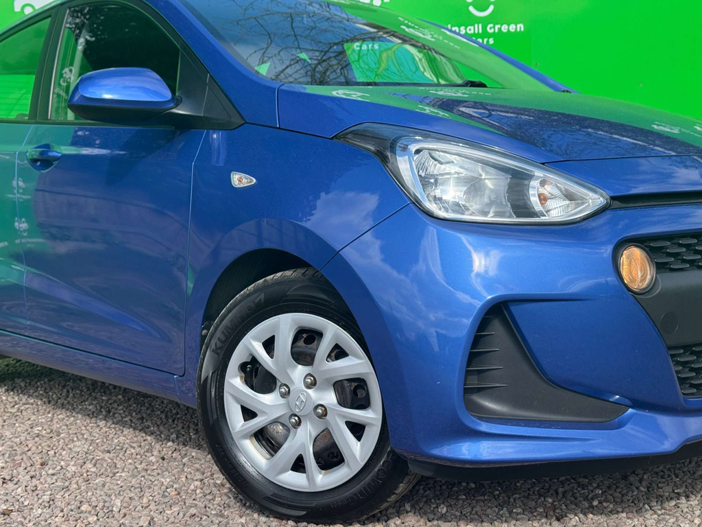 Hyundai I10 Se Blue #3