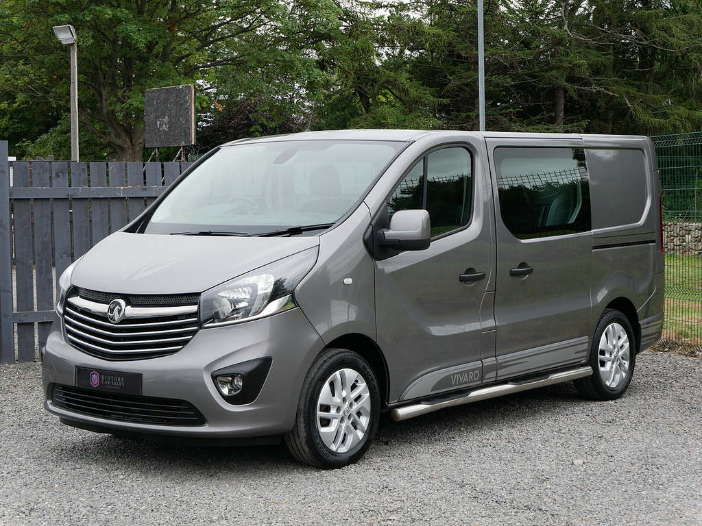 Vauxhall Vivaro 1.6 Cdti 2900 Biturbo Ecotec Limited Edition Nav SM68NUJ Grey #4