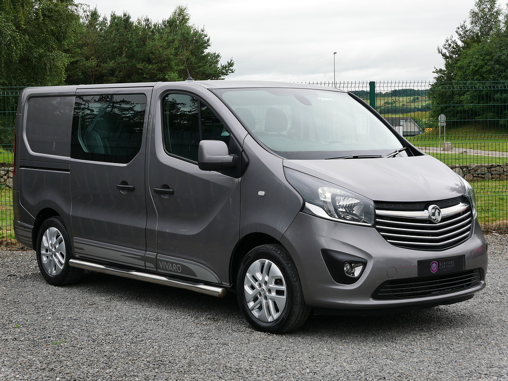 Vauxhall Vivaro 1.6 Cdti 2900 Biturbo Ecotec Limited Edition Nav SM68NUJ Grey #2