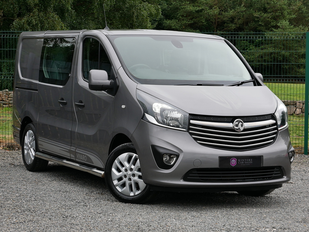 Vauxhall Vivaro 1.6 Cdti 2900 Biturbo Ecotec Limited Edition Nav Grey
