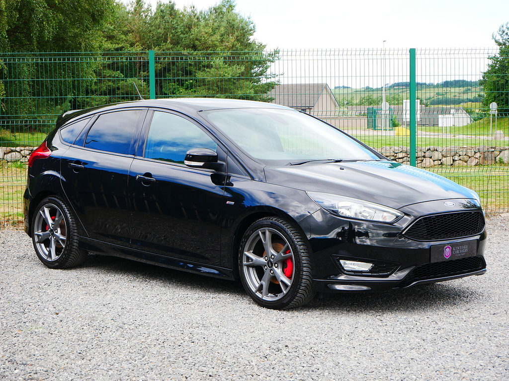 Ford Focus 1.0T Ecoboost St-line X U3373 Ulez Black #2