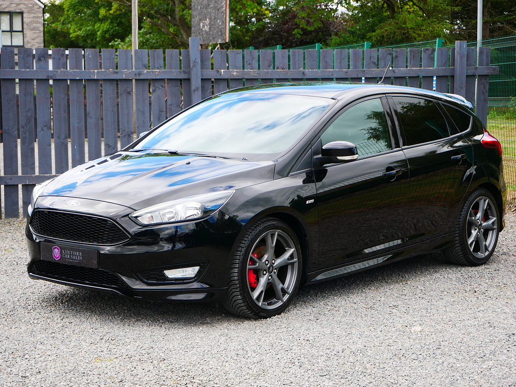 Ford Focus 1.0T Ecoboost St-line X U3373 Ulez Black #4