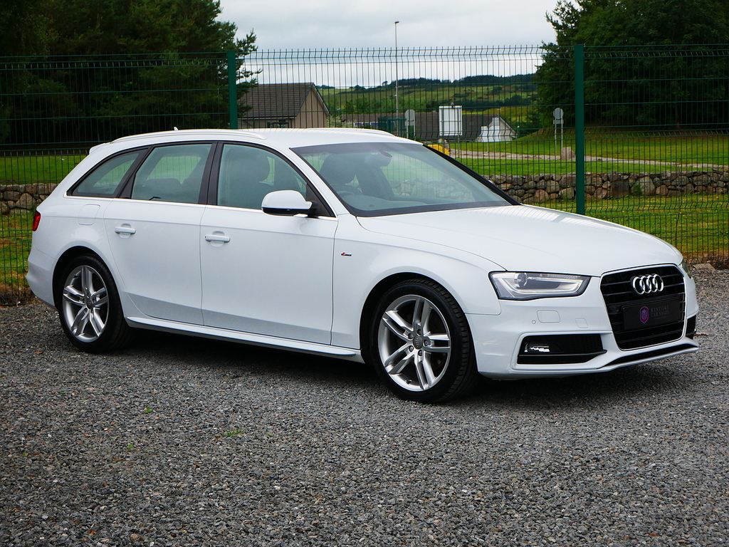 Audi A4 Avant 2.0 Tdi S Line Avant Multitronic Euro 6 U3374 White #2