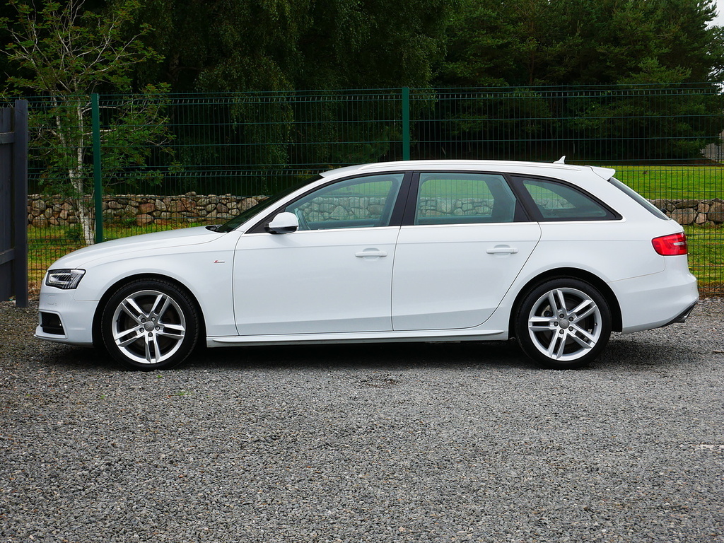 Audi A4 Avant 2.0 Tdi S Line Avant Multitronic Euro 6 U3374 White #6