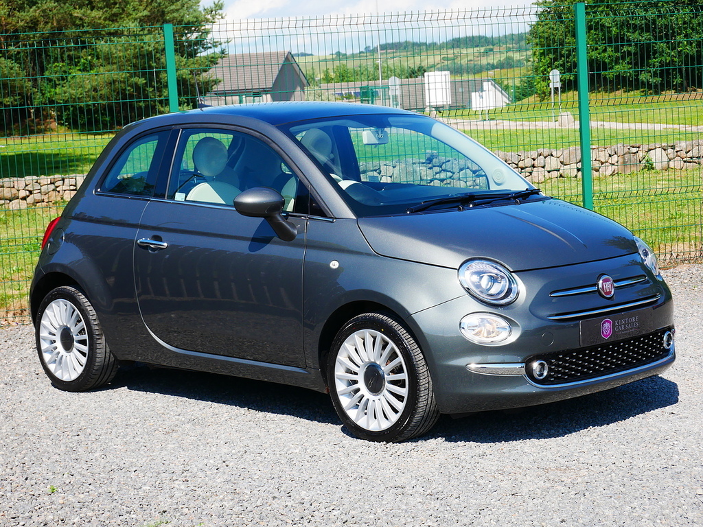 Fiat 500 1.2 Lounge Euro 6 U3378 Ulez Grey #2