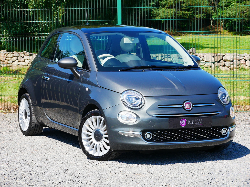 Fiat 500 1.2 Lounge Euro 6 U3378 Ulez Grey