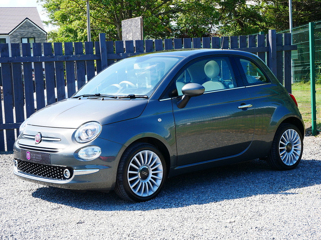 Fiat 500 1.2 Lounge Euro 6 U3378 Ulez Grey #4