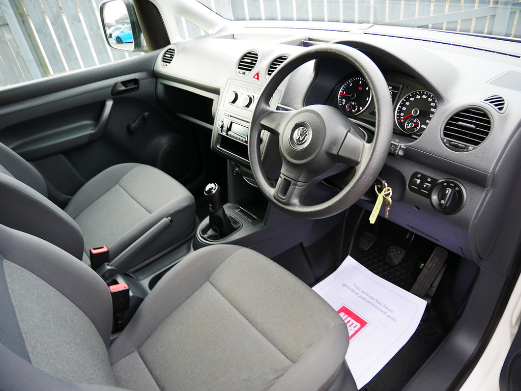 Volkswagen Caddy Panel Van C20 Tdi Trendline 2016 Grey #10