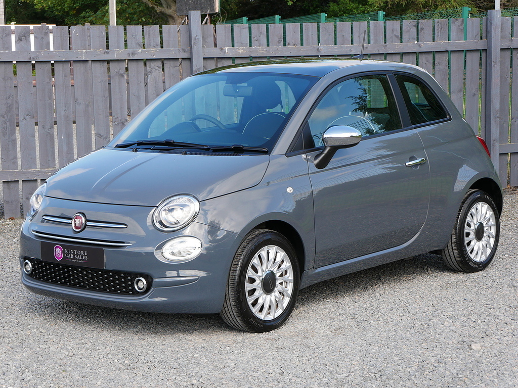 Fiat 500 1.0 Mhev Lounge U3376 Ulez YJ21BOK Grey #4