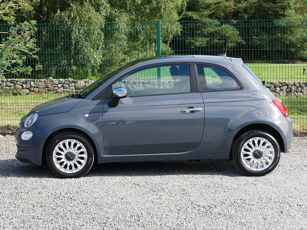 Fiat 500 1.0 Mhev Lounge U3376 Ulez YJ21BOK Grey #6