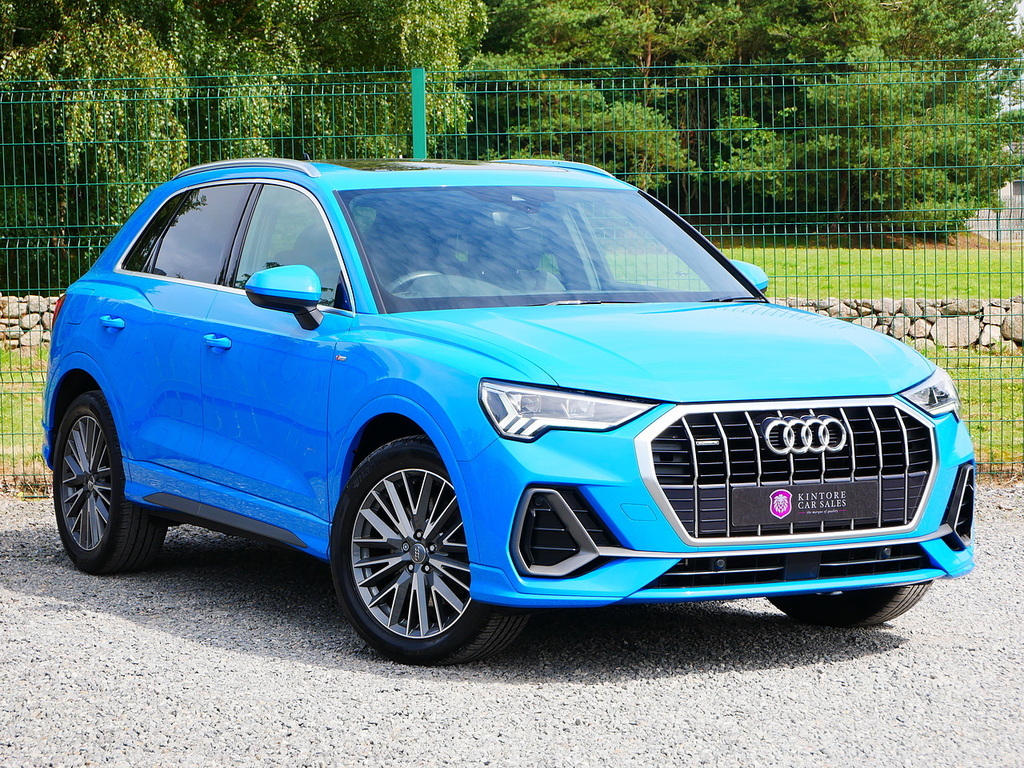 Audi Q3 2.0Tfsi S Line Quattro S-tronic U3383 Ulez Blue