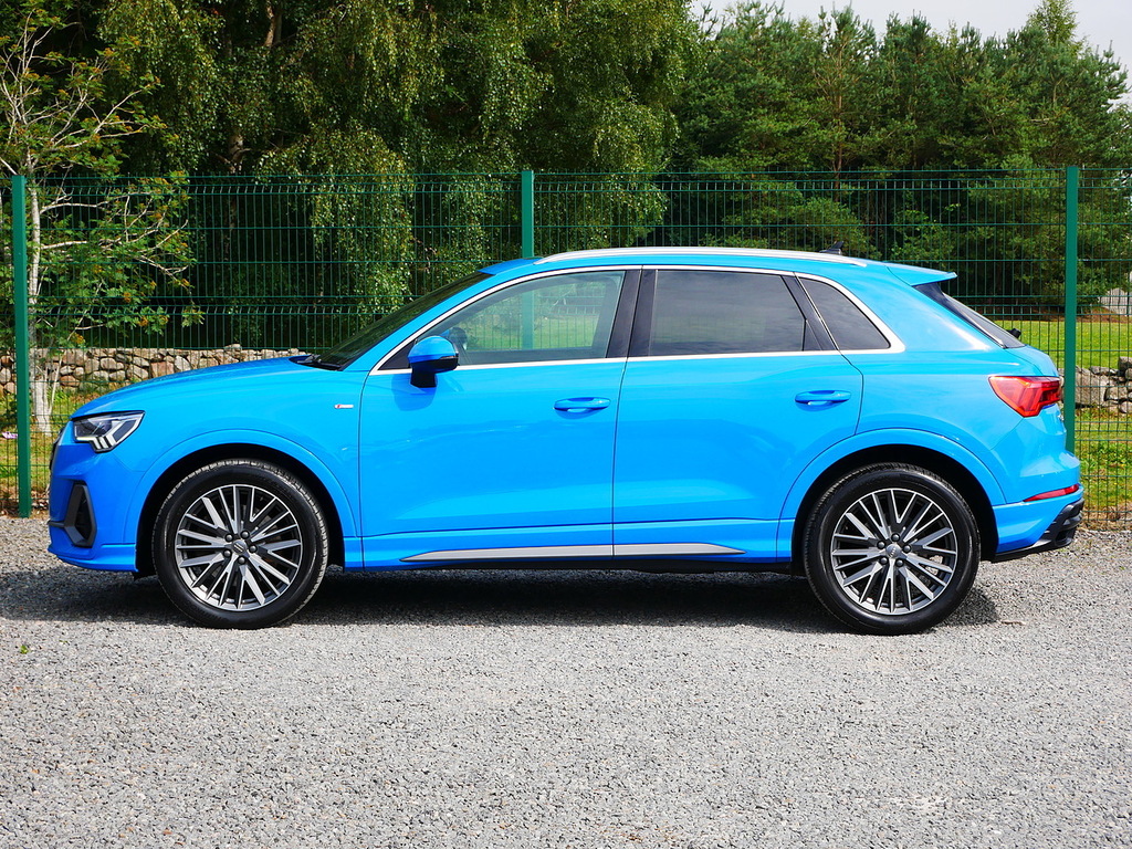 Audi Q3 2.0Tfsi S Line Quattro S-tronic U3383 Ulez Blue #6