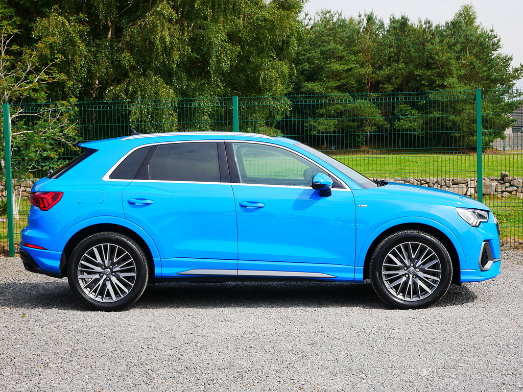 Audi Q3 2.0Tfsi S Line Quattro S-tronic U3383 Ulez Blue #5