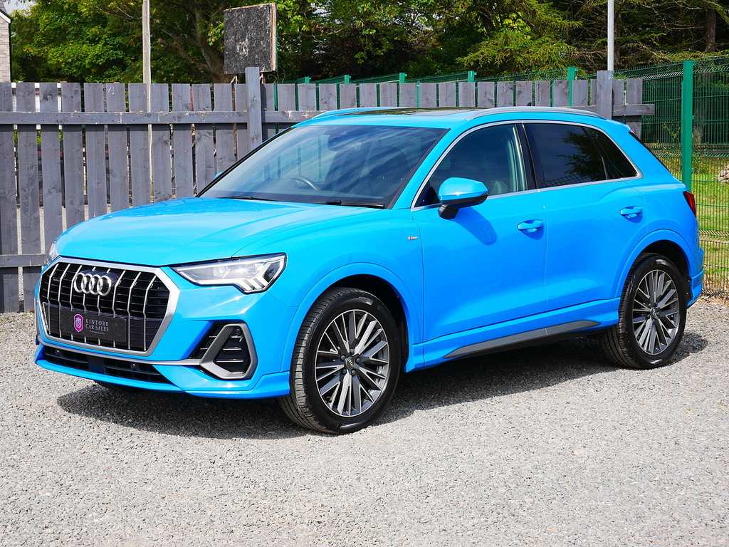 Audi Q3 2.0Tfsi S Line Quattro S-tronic U3383 Ulez Blue #4