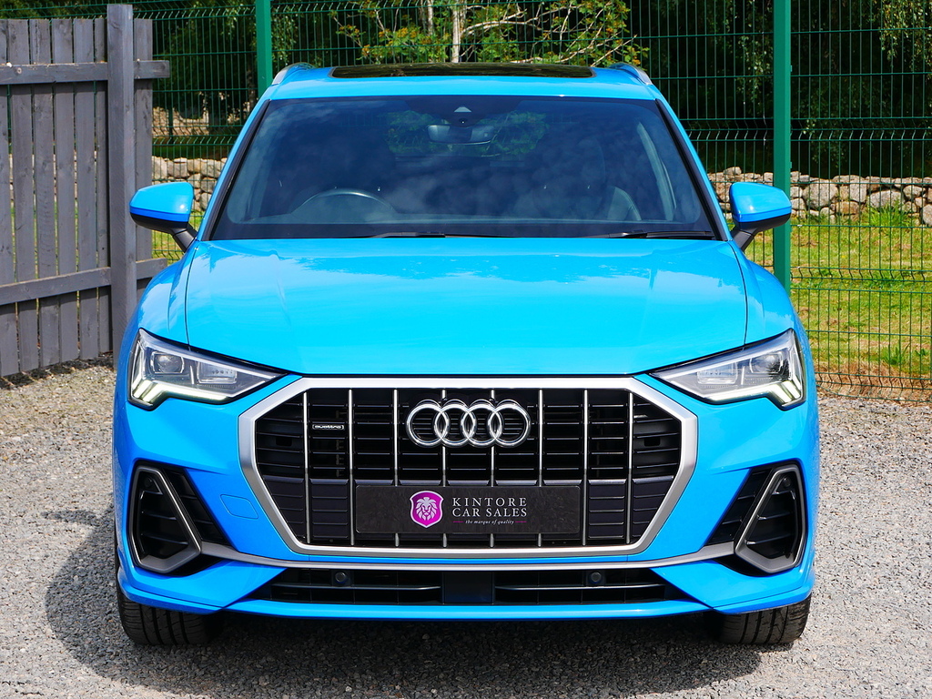 Audi Q3 2.0Tfsi S Line Quattro S-tronic U3383 Ulez Blue #3
