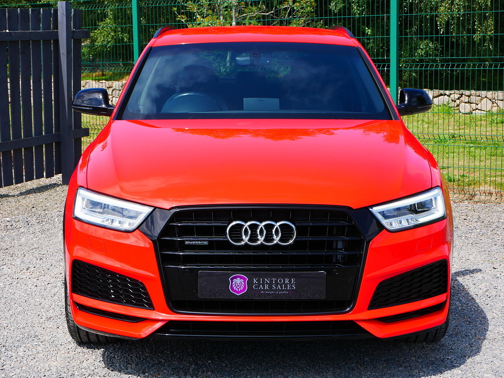 Audi Q3 2.0 Tdi Black Edition Quattro S-tronic U3388 Ule Red #3